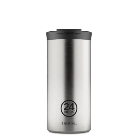Stainless Steel Travel Mug with a Capacity of 600 ml - Silver